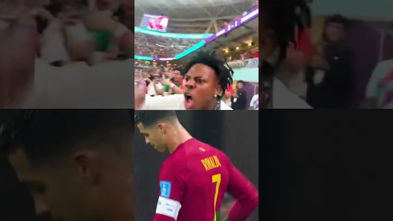 IShowSpeed Reacts To Cristiano Ronaldo Scoring! 🤣