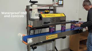 QuantumPak Q800C-N4X Wash-Down Industrial Bag Sealer | www.ProPac.com