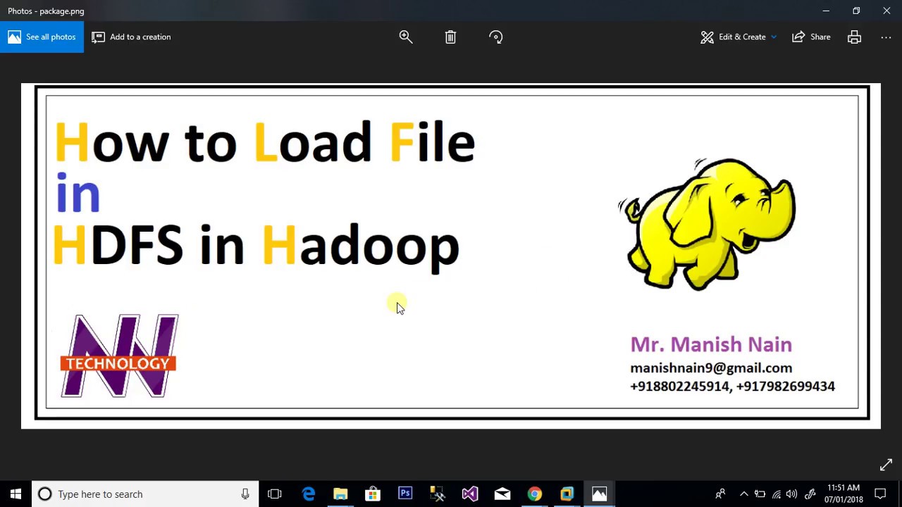 Hadoop Tutorial For Beginners Copy File From Local To HDFC Hadoop 