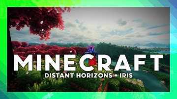 Minecraft Never Looked This Good 2025 Guide | Distant Horizons + Shaders