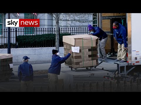 Trump: Removal men at the White House amid fears over inauguration