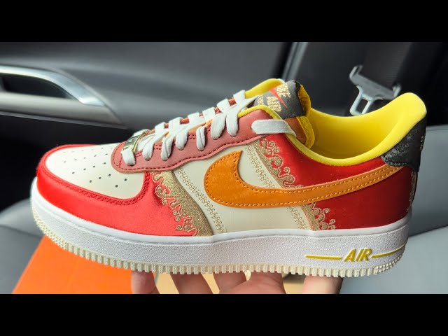 Nike Air Force 1 07 LV8 'First Use University Red' – GHAN Shoe