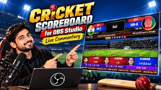 Live Cricket Scoreboard for OBS screenshot 1