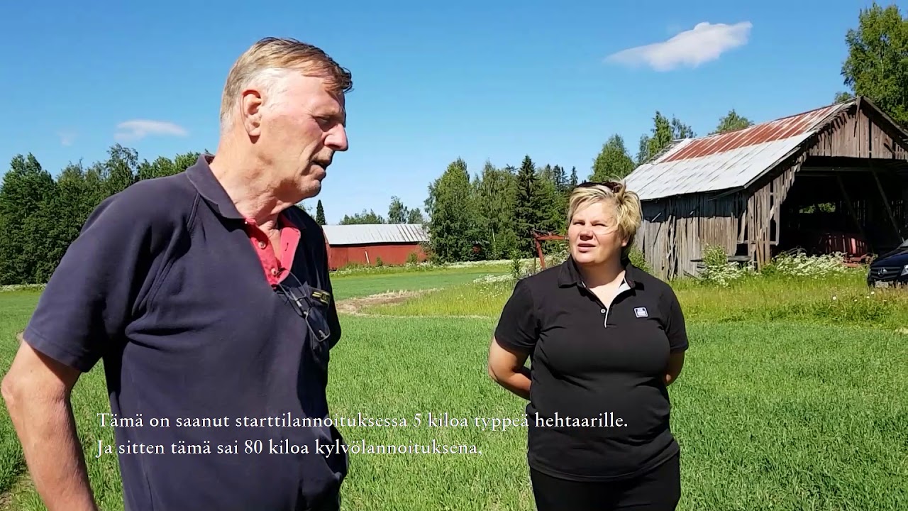 Yara RoadTour kävi Jyri Laineen tilalla Harjavallassa