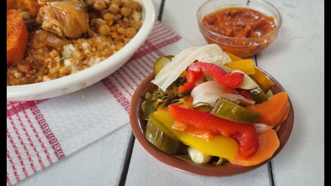חמוצים מהמטבח הטריפולטאי מסאייר