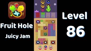 🎯 Fruit Hole Level 86 Walkthrough | Fun Fruit Puzzle Game 🍓 | SolutionGuruji