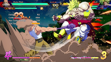 Android 21 and Roshi Rejump Combo With Grabs