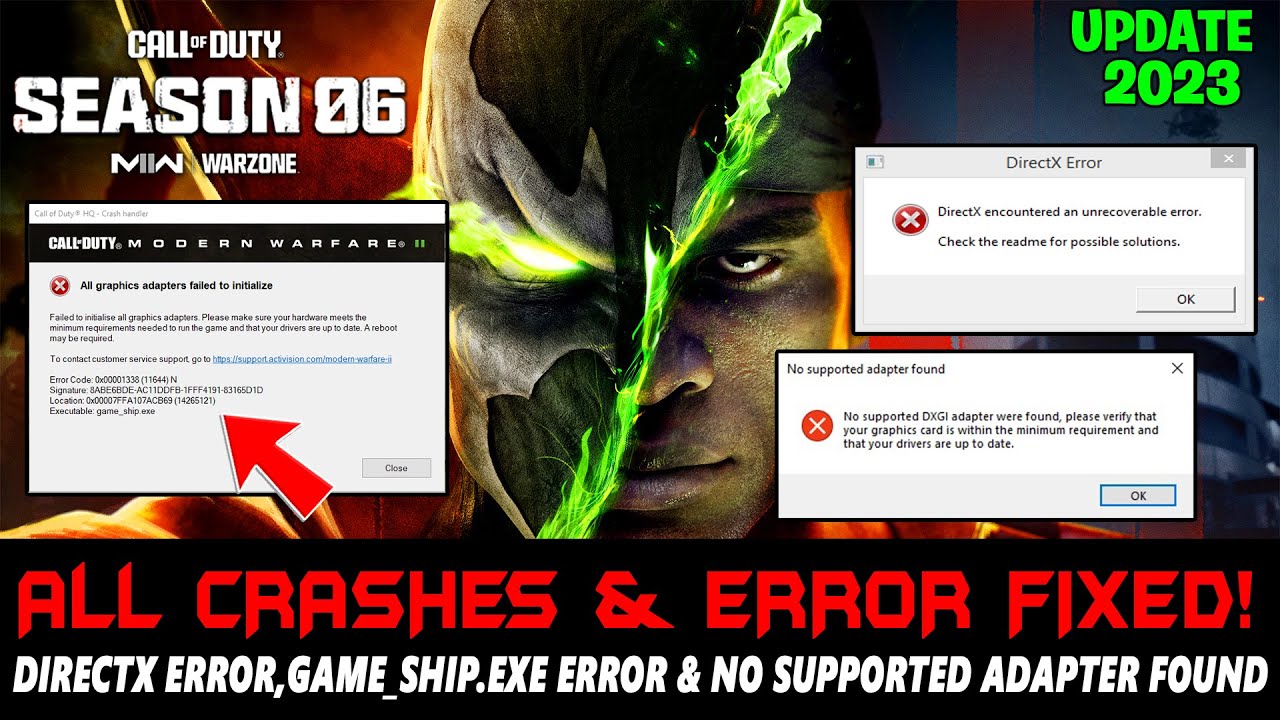 How To Fix Warzone 2.0 Game Steam Ship Error  Call Of Duty Warzone 2 Game  Ship Error Fix 