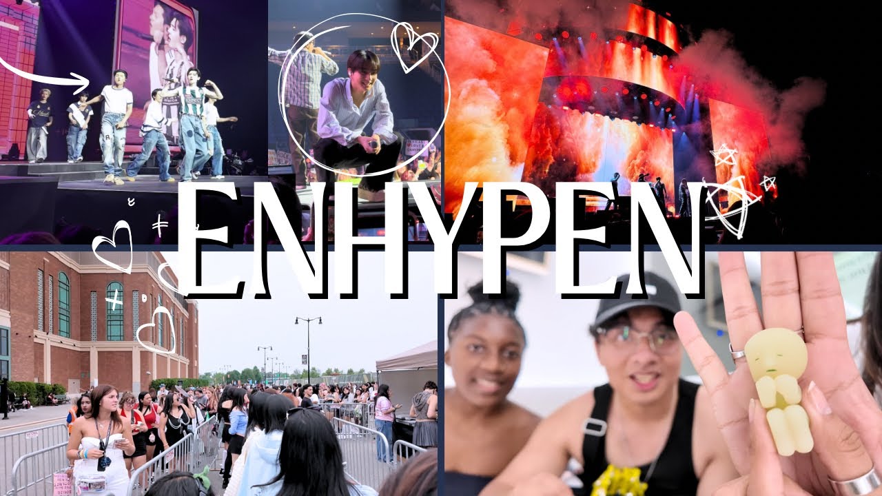 |ENGENE-LOG| ENHYPEN WALK THE LINE U.S TOUR UBS Day 1 Mini Vlog