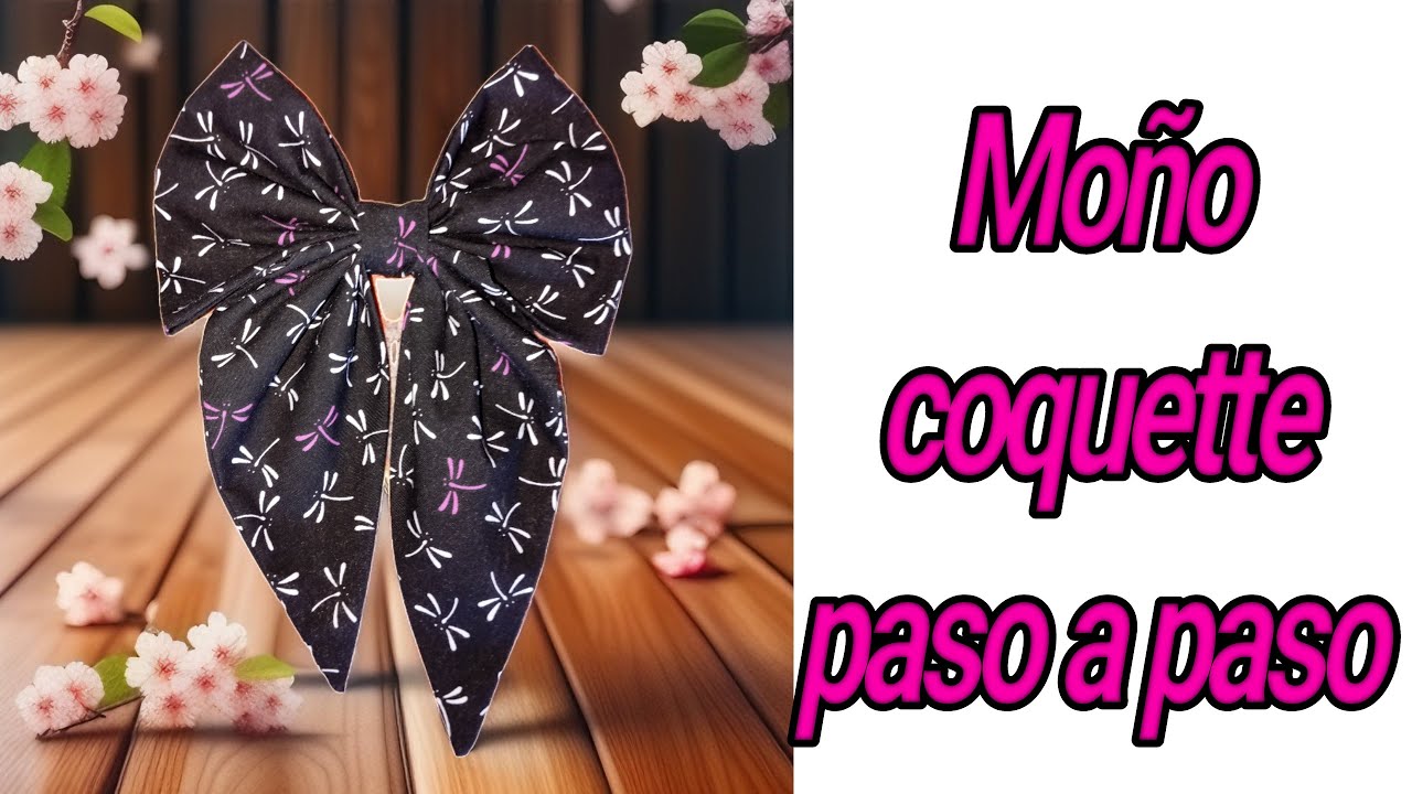 Moño coquette paso a paso 🥰🥰 - YouTube