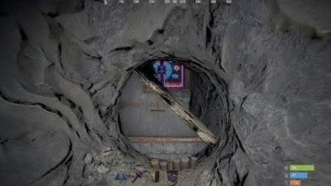 Rust- The Ultimate Cave Base, 4 Bunkers: Base Tour/Build Tutorial.