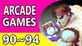 1990 1994 Top 100 90S Arcade Games - Alphabetical Order