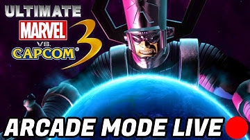 UMVC3 - ARCADE LIVE #13! (VERY HARD - RANDOM ALL - NO CONTINUES)