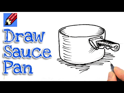 Video: How To Draw A Saucepan In Stages