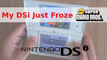 My Nintendo DSi Just Crashed. It Never Froze Before.