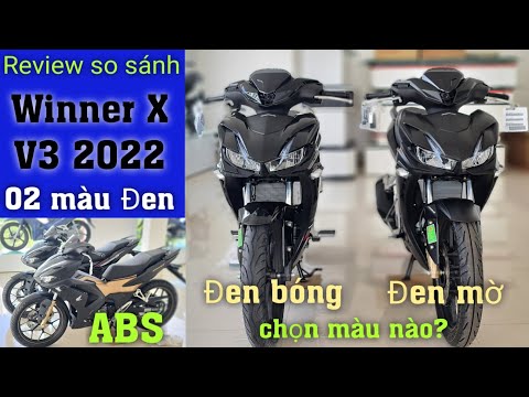 Video Winner X V3 2022, Review so sánh 2 màu Đen, tư vấn độ... - youtube