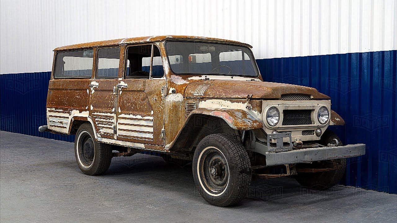 1967 Toyota Land Cruiser FJ45LV Restoration Project | Doovi