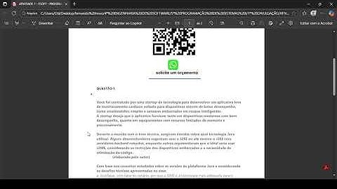 Você foi contratado por uma startup de tecnologia para desenvolver um aplicativo leve de monitoramen