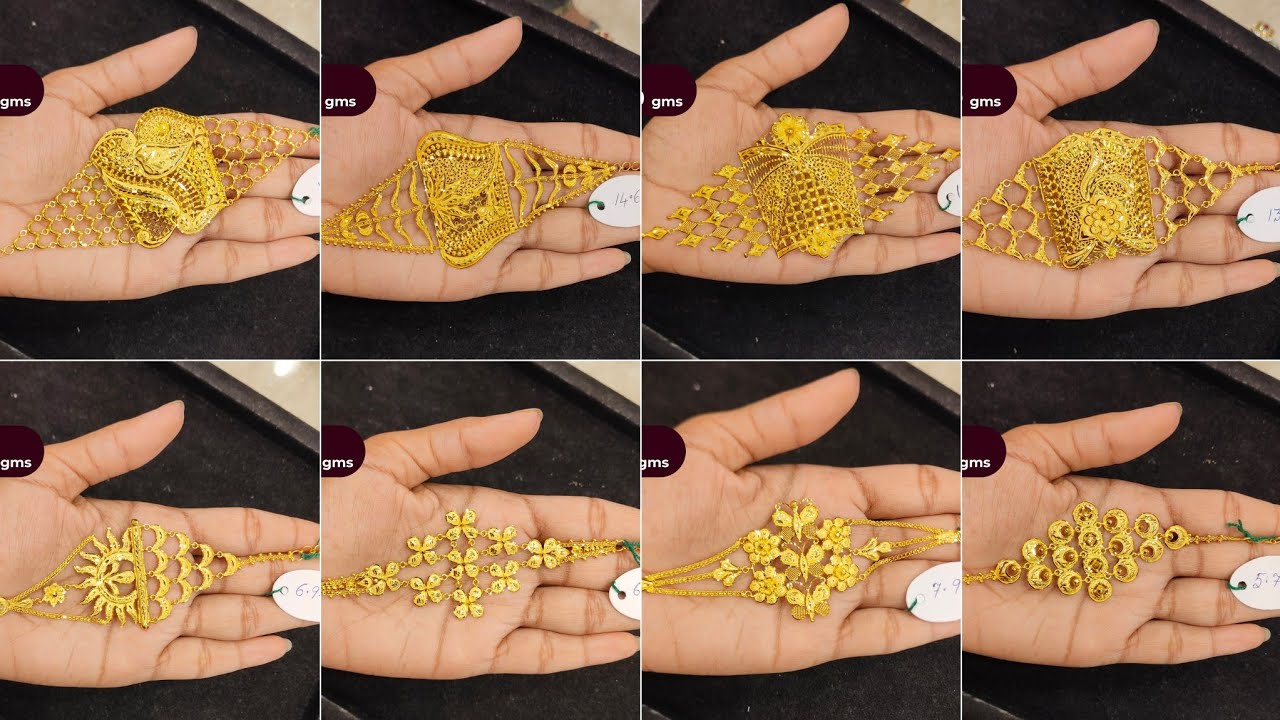 Gold mantasha design with price |Gold mantasha design lightweight ||