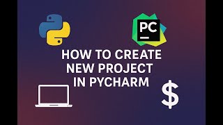 How to create new project in pycharm 2025 | create environment in pycharm