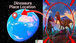 I Found Dinosaurs 🦕 On Google Earth Google maps #googlemaps #googleearth #vairalvideo