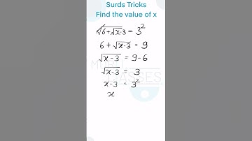 Surds tricks | solve in 10 seconds 🔥🔥 | “Simplify Surds in Seconds | Easy Math Trick for Surds”