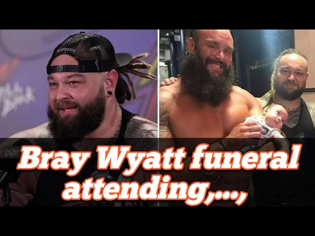 I'm gonna cry - Current champion recalls attending Bray Wyatt's