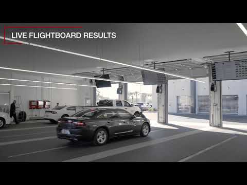 Touchless Wheel Alignment & Tread Depth inspection system from Hunter Engineering & Pro-Align