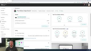 The Webex Edge - *Early Preview* Room Analytics and Environmental Data in Control Hub Profile