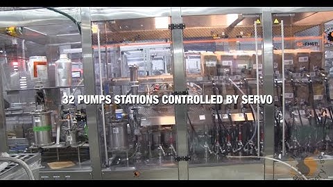 Custom Filling Line with Explosion Proof Filler Capper and Robotic Packing station