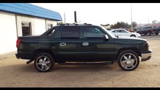 2004 Chevrolet Avalanche 1500 Base Hard Tonneau Loaded 16040