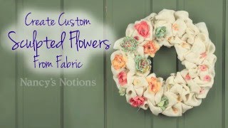 Custom Fabric Flowers with Terial Magic
