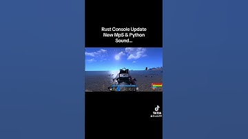 Rust Console Update New Mp5 & Python Sound…#shorts #rust #rustconsole