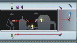 [Contraption Maker] Tutorial Puzzles - Mirrors & Splitters
