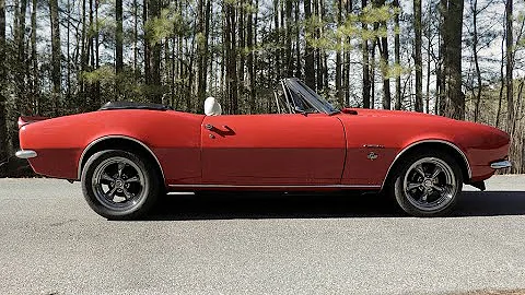 1967 Chevrolet Camaro Convertible Walk-around Video