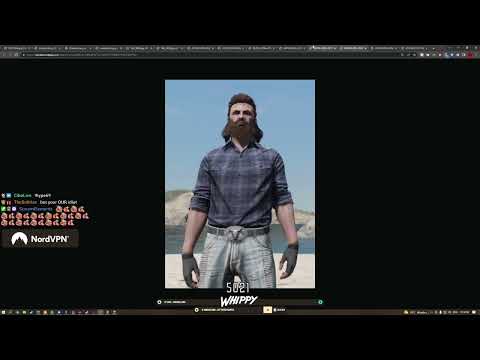 Whippy shows chat Dundee's updated PED -  GTA5 RP