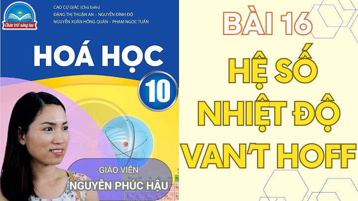 Bài tập về quy tắc vant hoff năm 2024