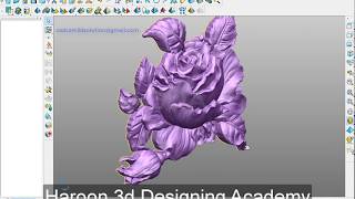 Flower Designing in Powershape 2019 Flower Designing in Powershape 2019