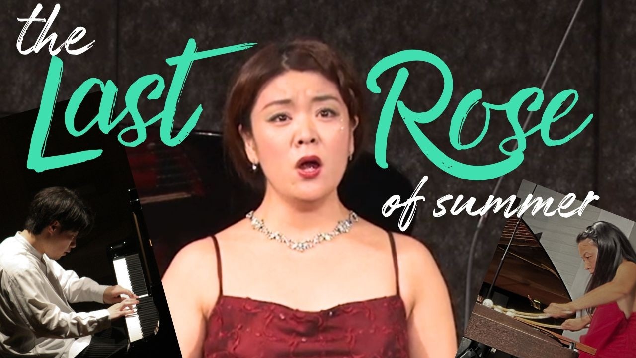 アイルランド民謡】夏の名残の最後のバラ 🌹マリンバ✖️ソプラノ