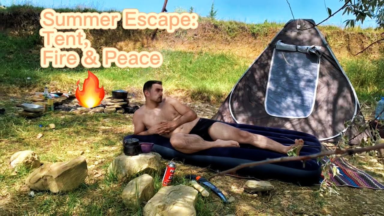 Solo Camping: Tent, Lake & Good Food