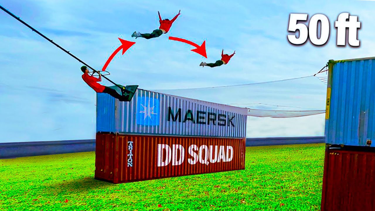 We Built An Extreme Playground In A CARGO TERMINAL