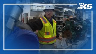 Crews work to address aging Washington State Ferries fleet
