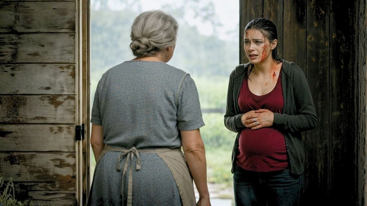 "They Found Me"—Pregnant Teen Begs Poor Elderly Woman for Assistance… Her Billionaire Family Appears