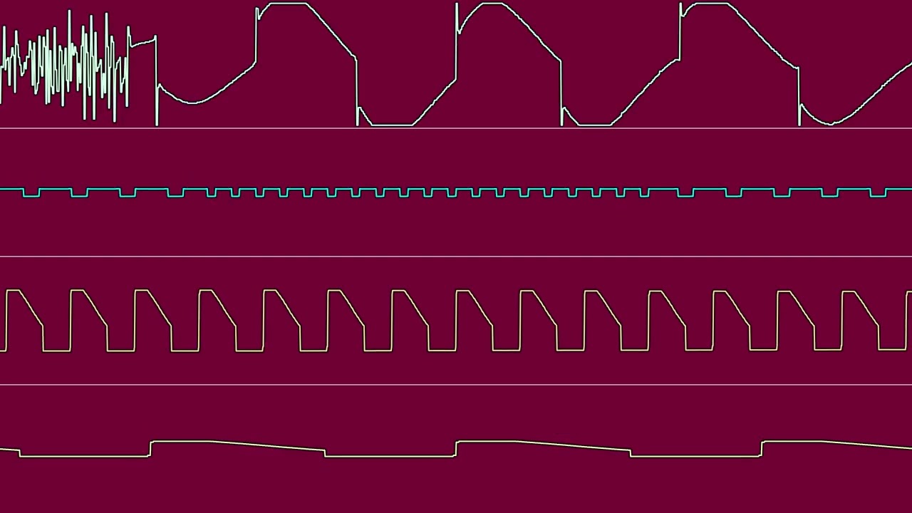 DualTrax - Against The Time (Oscilloscope View)