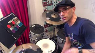 Basic first drum beat lesson: Breakdown of Devo covering the Rolling Stones Satisfaction