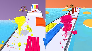 Crazy Tornado Colors - Gameplay Walkthrough (Levels 12-15) | Cremgaming