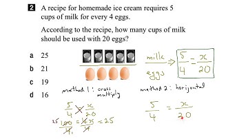 EQAO Grade 9 Applied Math 2017 Question 2 Solution