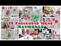 13 MANUALIDADES PARA NAVIDAD 🎄 CREA TUS PROPIAS DECORACIONES NAVIDEÑAS #christmasdecor