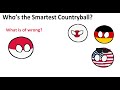 Who’s the Smartest Countryball? (Final Answer Will Shock You) | Countryballs Animation Meme