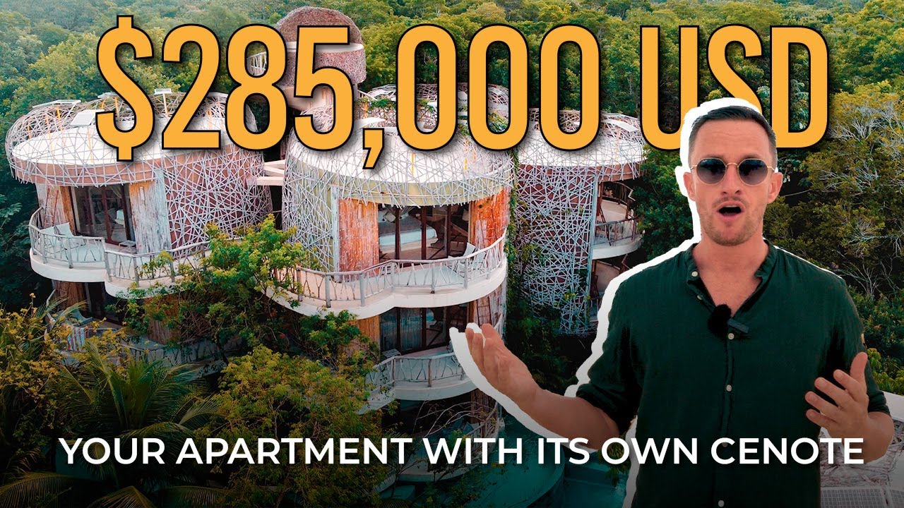 Exploring this amazing apartment in Tulum with a private cenote. - YouTube